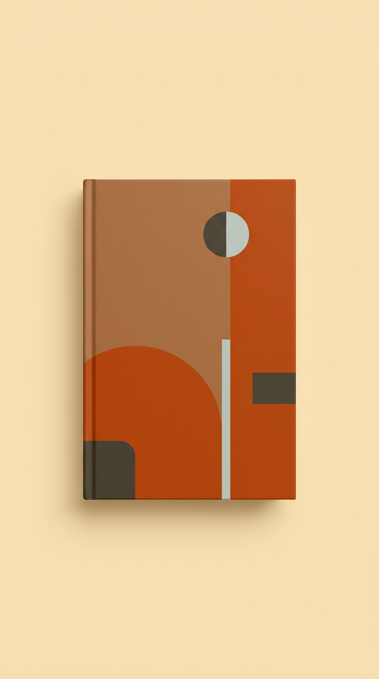 Hardcover literary fiction with ribbon marker